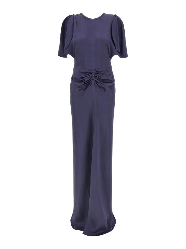 VICTORIA BECKHAM: Knielange Kleider - Knielanges Kleid - Lila