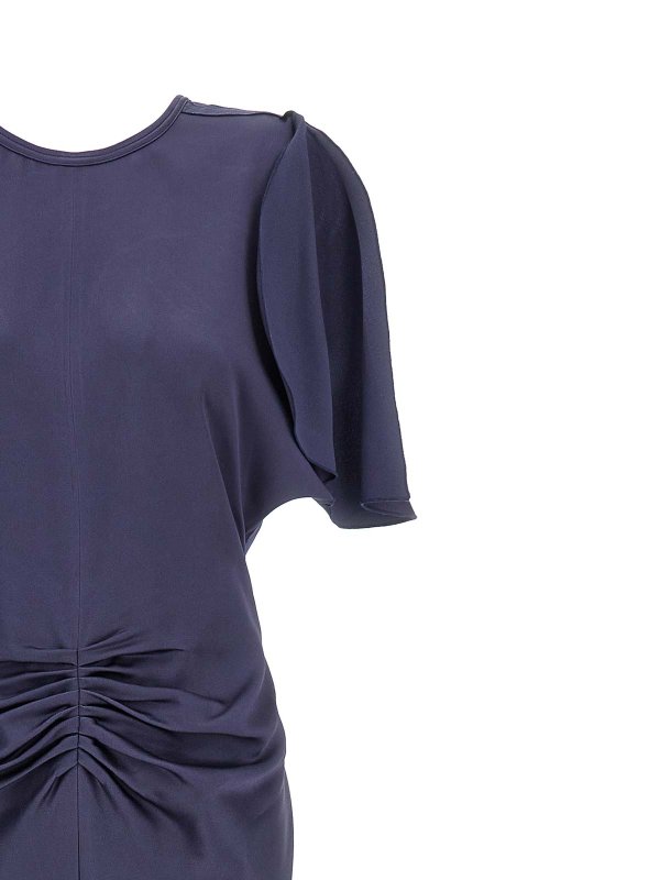 The Best Shops VICTORIA BECKHAM: Knielange Kleider - Knielanges Kleid - Lila