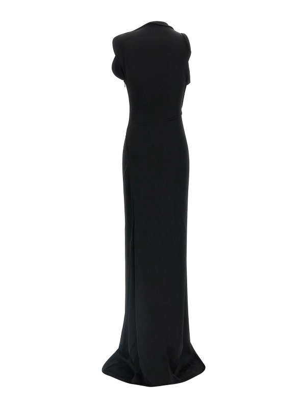 VICTORIA BECKHAM: Knielange Kleider online - Knielanges Kleid - Schwarz