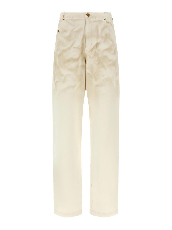 WILLY CHAVARRIA: Schlagjeans - Schlagjeans - Beige