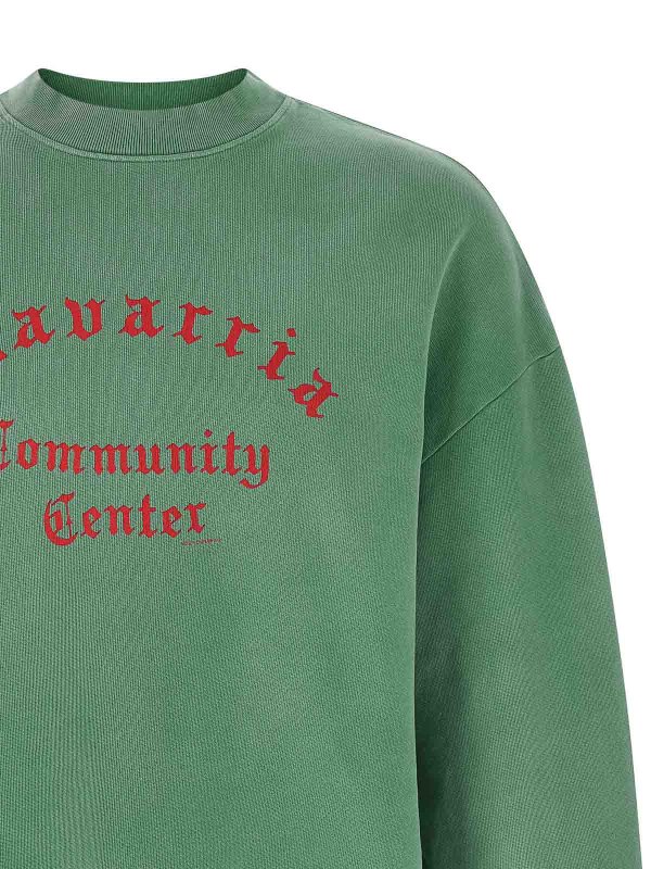 The Best Shops WILLY CHAVARRIA: スウェット＆セーター - スウェットシャツ/セーター - 緑