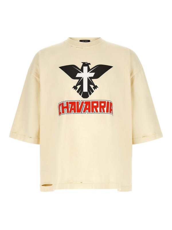 WILLY CHAVARRIA: T-shirts - T-Shirt - Beige