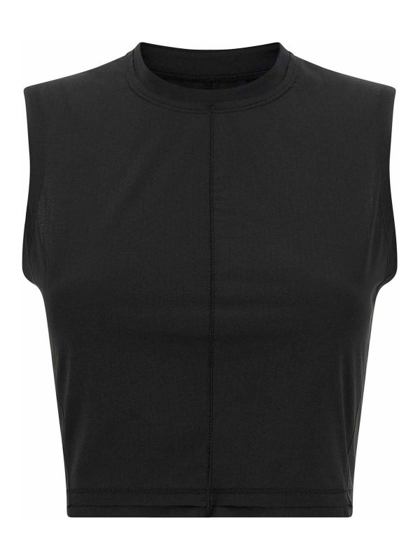 Y-3: Tops & Débardeurs - Top - Noir