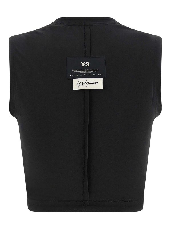 Y-3: Tops & Débardeurs online - Top - Noir