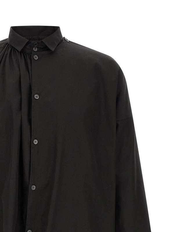 Hemd - Schwarz shop online: YOHJI YAMAMOTO