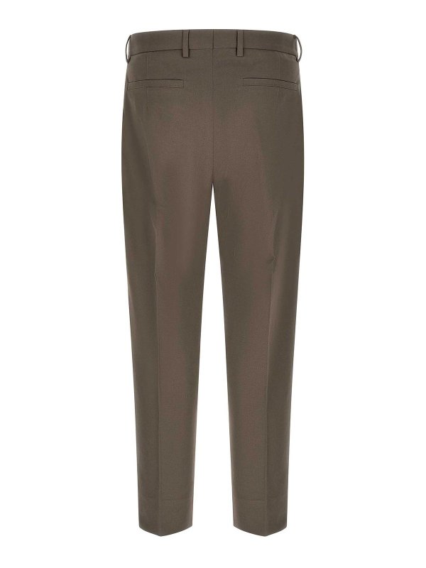 ZEGNA: テーラードトラウザー online - テーラードパンツ - ブラウン