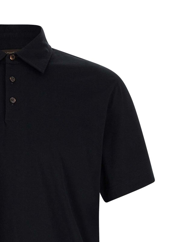 The Best Shops ZANONE: polo shirts - Cotton Silk Polo Shirt