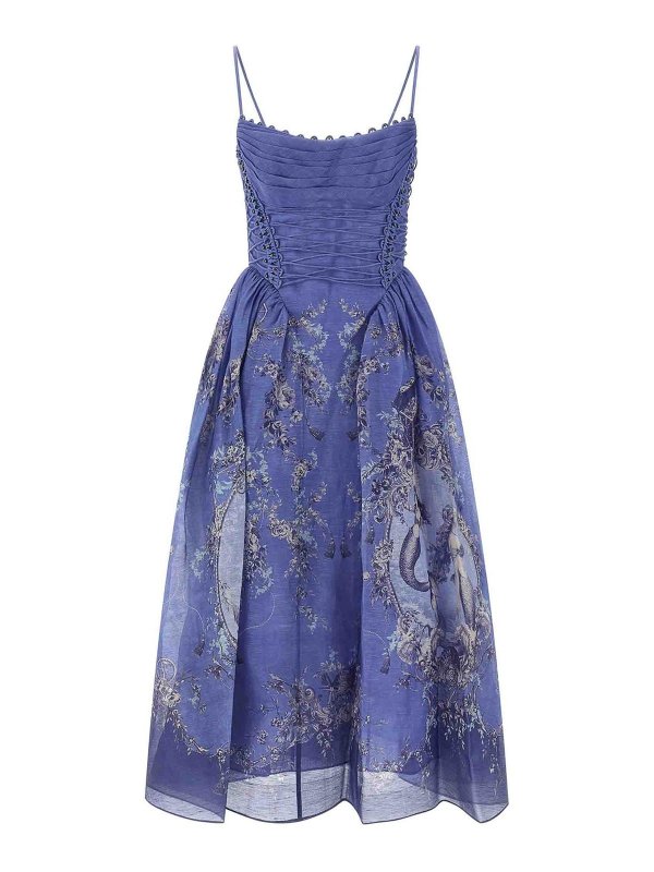 ZIMMERMANN: Maxi robe - Maxi Robe - Bleu