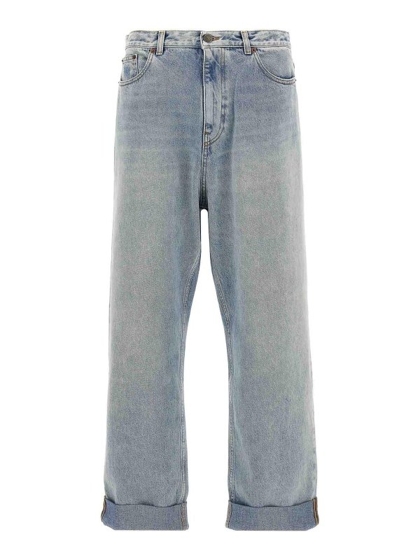 VALENTINO GARAVANI: Bootcut - Bootcut Jeans - Hellblau