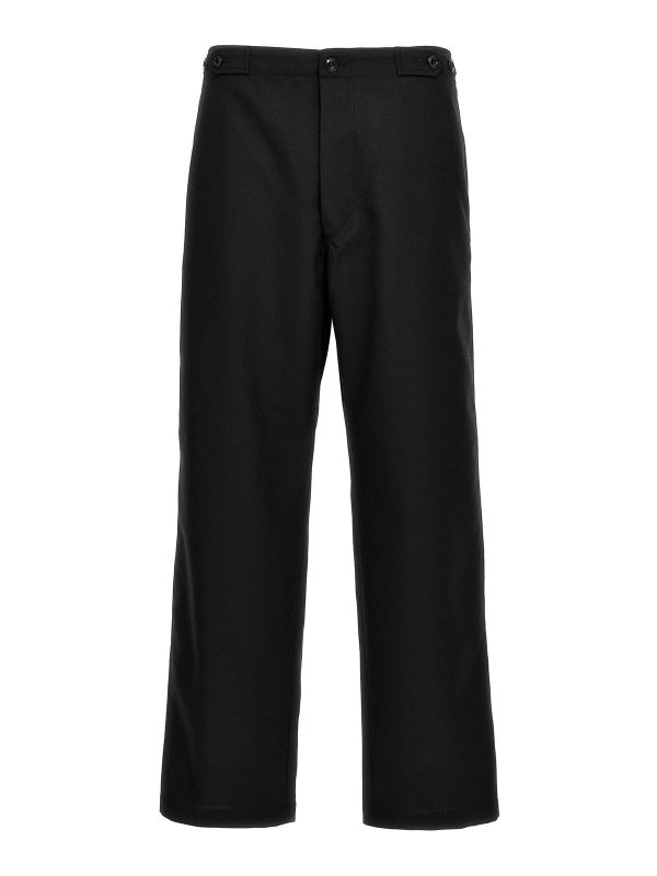 CELLAR DOOR: カジュアルトラウザー - カジュアルパンツ - 黒