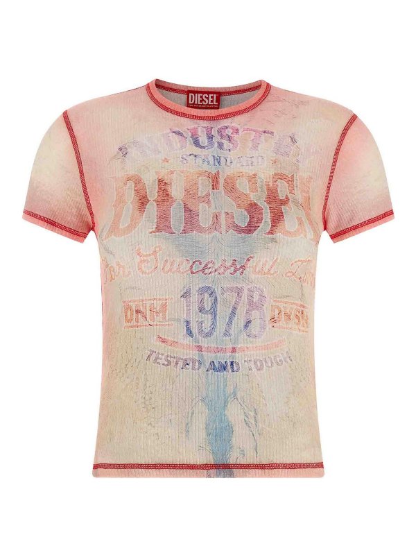 DIESEL: T-shirts - T-Shirt - Nude