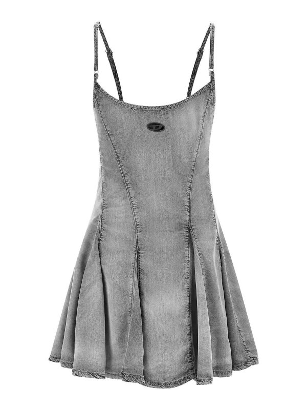 DIESEL: ショートドレス online - ショートドレス - グレー