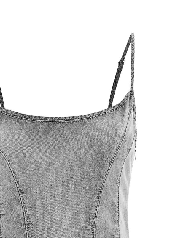 The Best Shops DIESEL: ショートドレス - ショートドレス - グレー