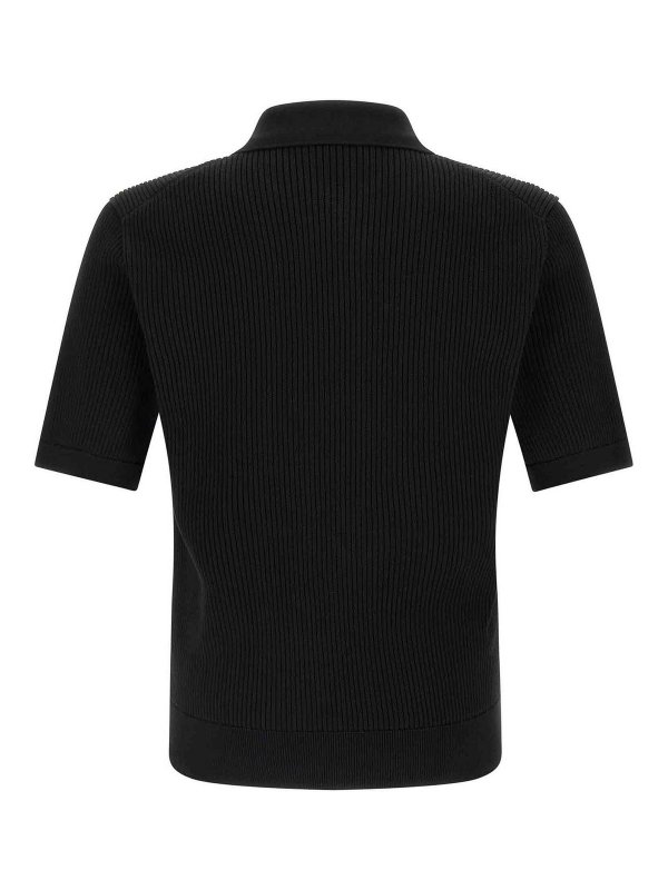 DOLCE & GABBANA: ポロシャツ online - ポロシャツ - 黒