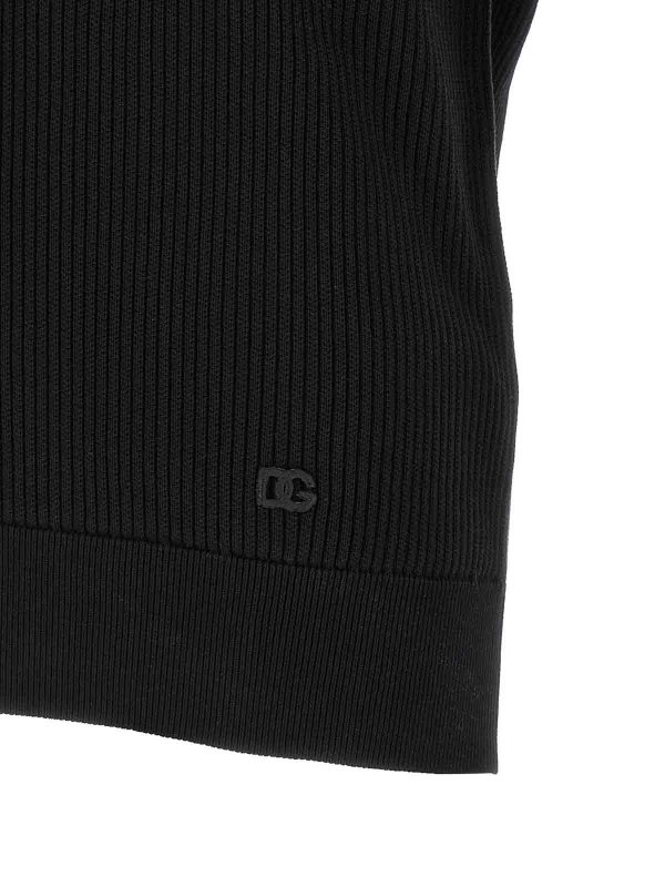 ポロシャツ - 黒 shop online: DOLCE & GABBANA