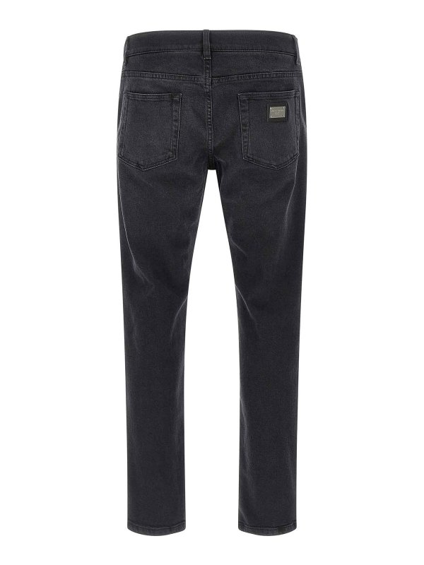 DOLCE & GABBANA: jeans dritti, a sigaretta online - Jeans elasticizzati