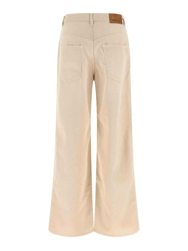ISABEL MARANT: ストレートジーンズ online - ストレートジーンズ - ベージュ