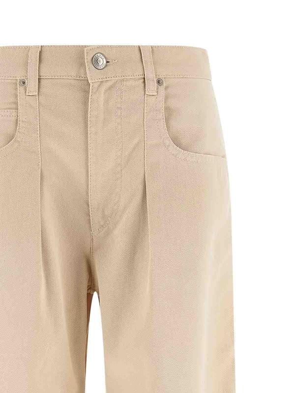 The Best Shops ISABEL MARANT: ストレートジーンズ - ストレートジーンズ - ベージュ