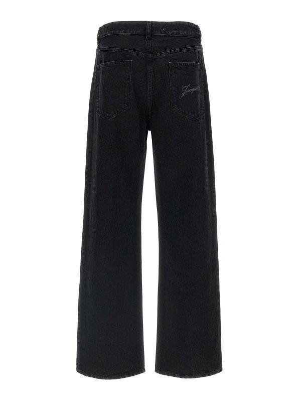 JACQUEMUS: ストレートジーンズ online - ストレートジーンズ - 黒