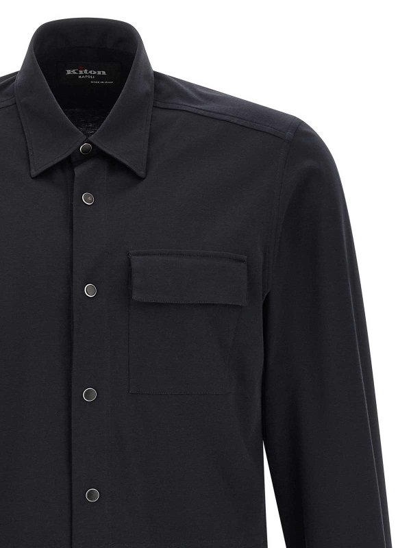 The Best Shops KITON: Camisas - Camisa - Azul
