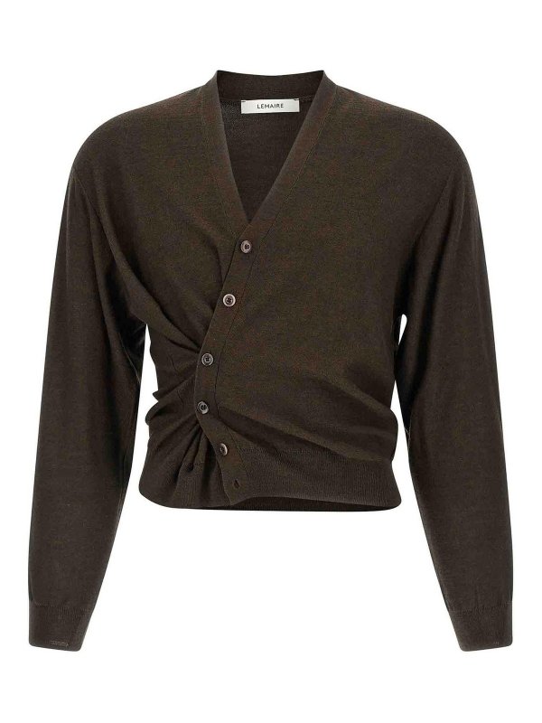 LEMAIRE: Cardigans online - Cardigan - Braun