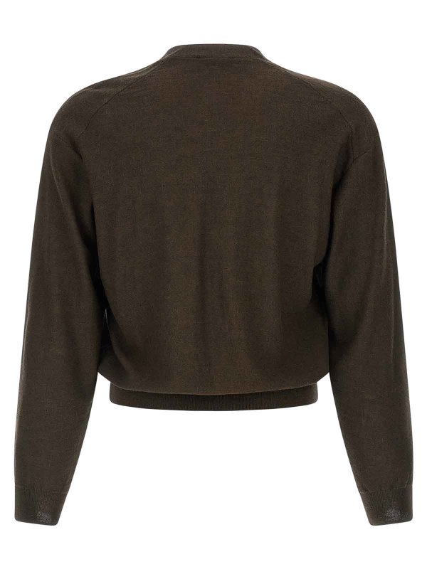 The Best Shops LEMAIRE: Cardigans - Cardigan - Braun