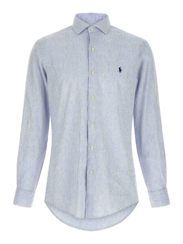 POLO RALPH LAUREN: Hemden - Hemd - Hellblau