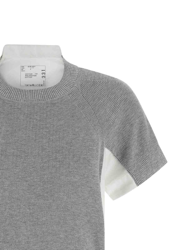 The Best Shops Sacai: ニーレングスドレス - 膝丈ドレス - 白