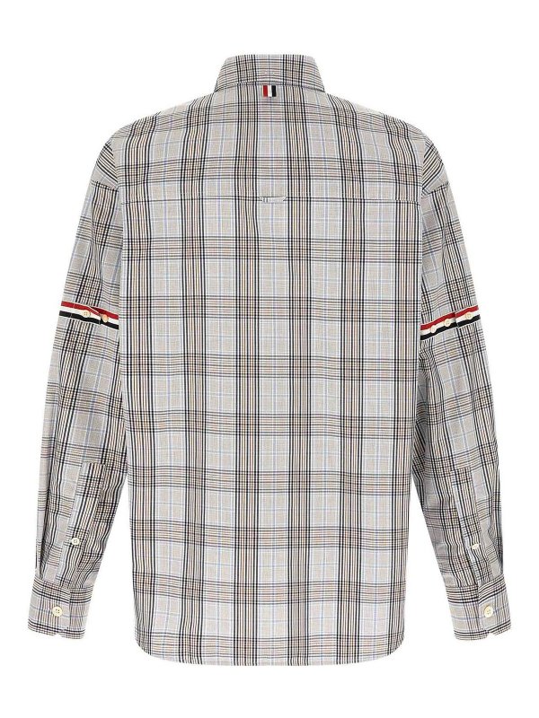 THOM BROWNE: camicie online - Camicia Rwb oversize
