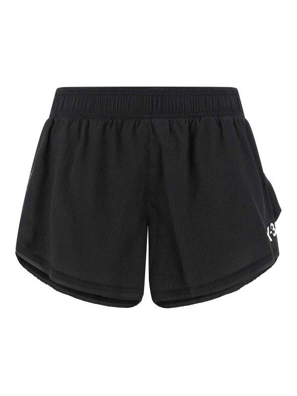 Y-3: Shorts - Short - Noir