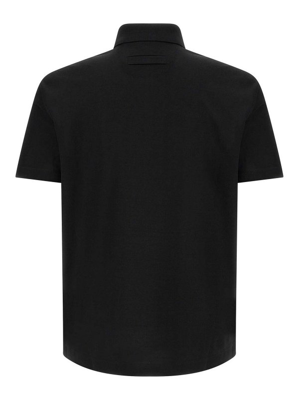 ZEGNA: ポロシャツ online - ポロシャツ - 黒