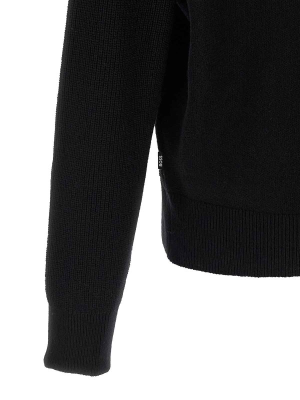 クルーネック - 黒 shop online: Hugo Boss