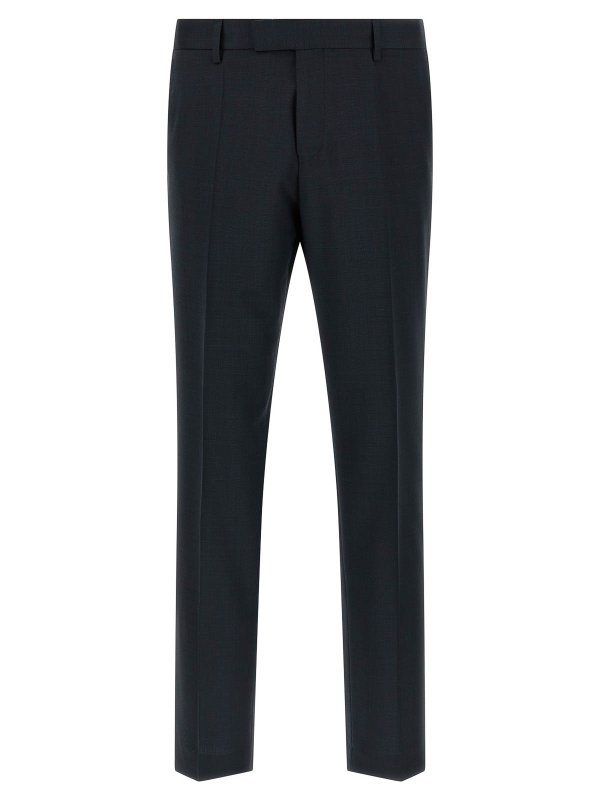 膝丈ドレス - ブルー shop online: Hugo Boss