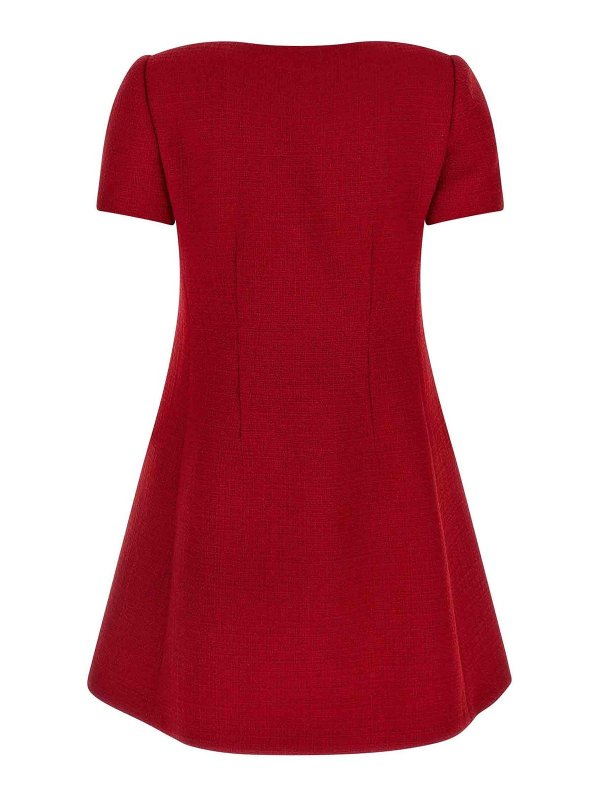VALENTINO GARAVANI: Knielange Kleider online - Knielanges Kleid - Rot