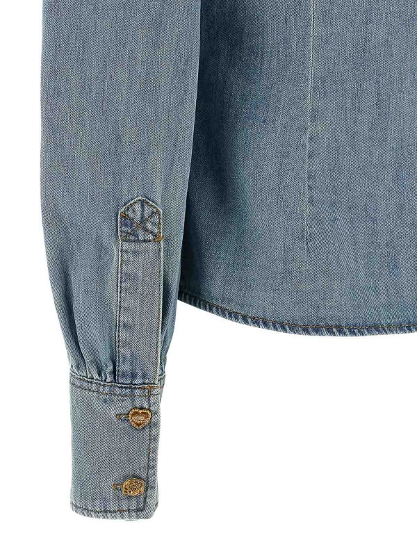 Bluse - Blau shop online: ZIMMERMANN