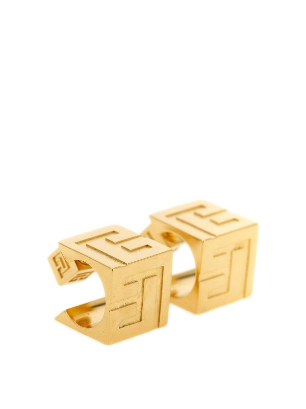 Balmain: Earrings - Pb 3D Earrings