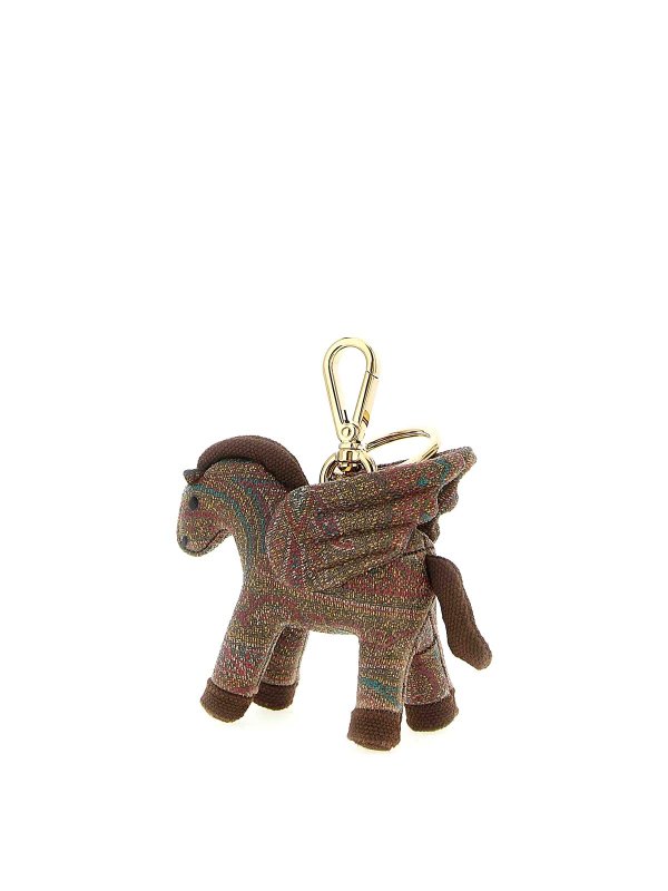 ETRO: キーホルダー online - キーホルダー - ブラウン