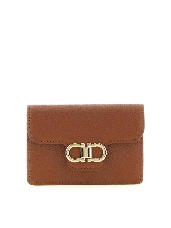 FERRAGAMO: Schlüsselanhänger - Schlüsselanhänger - Braun