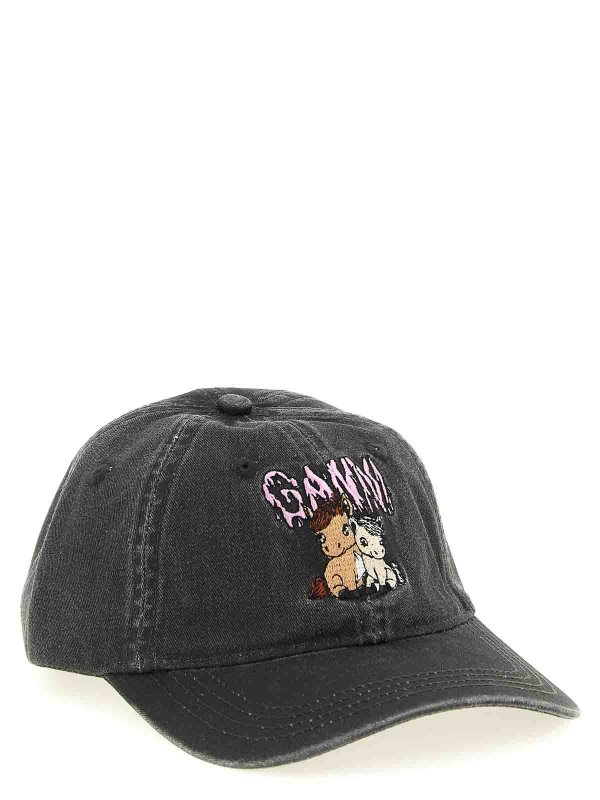 GANNI: cappelli online - Cap