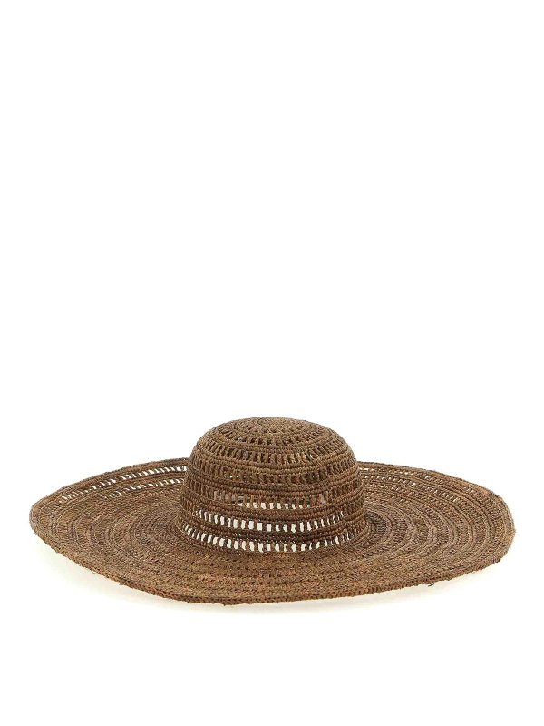 IBELIV: 帽子＆キャッブ - 帽子 - ブラウン