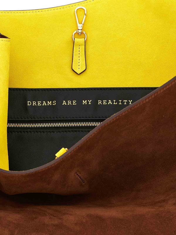 ショルダーバッグ - ブラウン shop online: ALBERTA FERRETTI