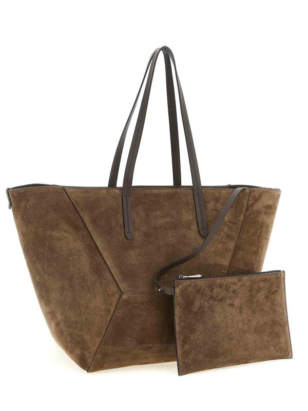 The Best Shops BRUNELLO CUCINELLI: Schultertaschen - Schultertasche - Braun