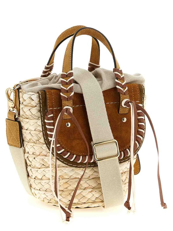 CUBA LAB: Handtaschen online - Shopper - Beige