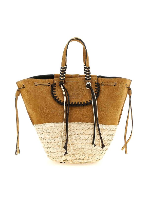 CUBA LAB: トートバッグ - トートバッグ - ベージュ