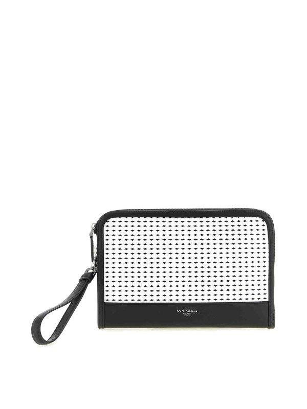 DOLCE & GABBANA: Clutches - Clutch - Weiß