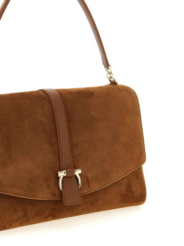 The Best Shops FERRAGAMO: Schultertaschen - Schultertasche - Braun