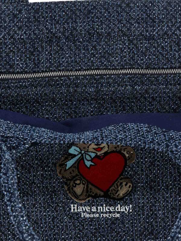 トートバッグ - ブルー shop online: GANNI