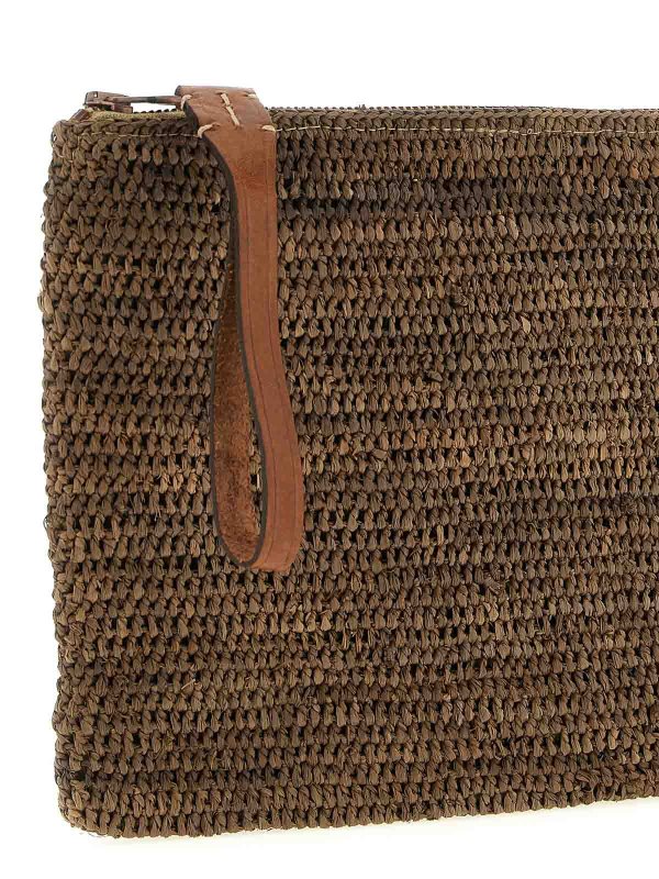 The Best Shops IBELIV: Clutches - Clutch - Braun