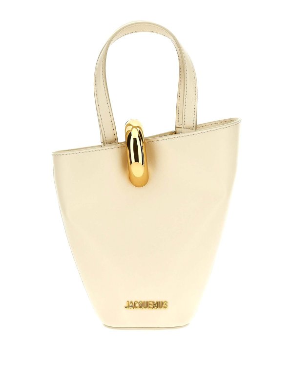 JACQUEMUS: トートバッグ - トートバッグ - 白