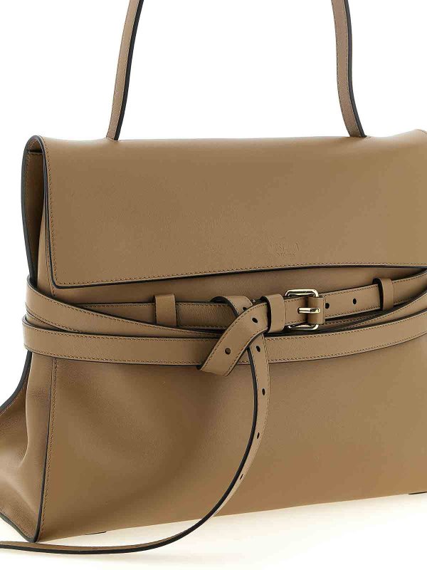 The Best Shops MOSCHINO: Schultertaschen - Schultertasche - Beige